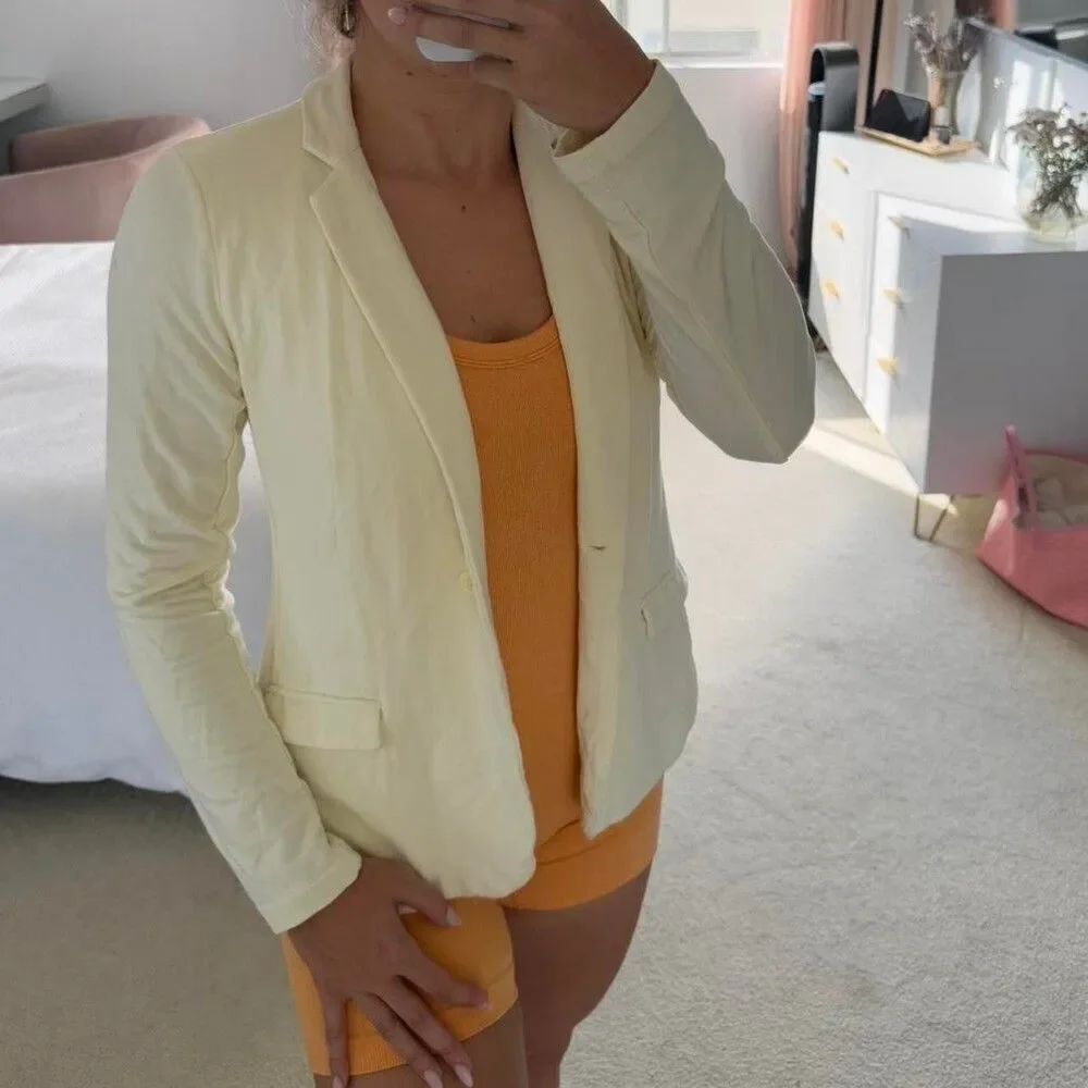 Yellow Blazer Jacket - Picture 2 of 3
